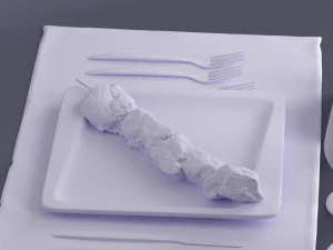food 0020 3D Model