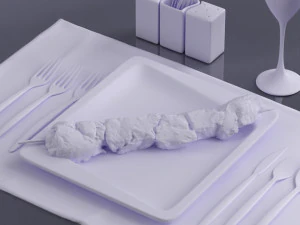 food 0020 3D Model