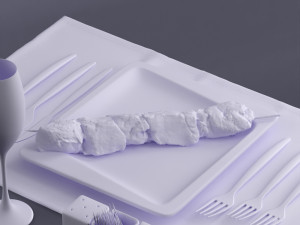 food 0020 3d print ready 3D 프린트 모델
