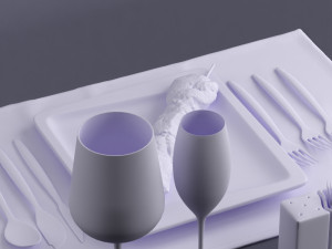 food 0020 3d print ready 3D 프린트 모델