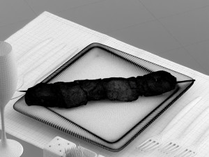 food 0020 3d print ready 3D 프린트 모델