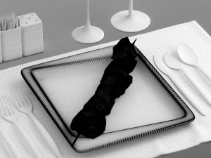 food 0020 3d print ready 3D 프린트 모델