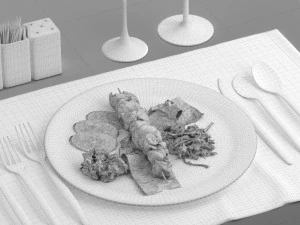 food 0022 3D Model
