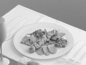 food 0022 3D Model