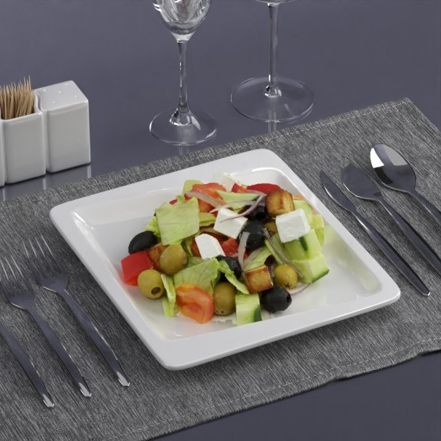 salad 0023 Modello 3D .c4d .max .obj .3ds .fbx .stl .blend 