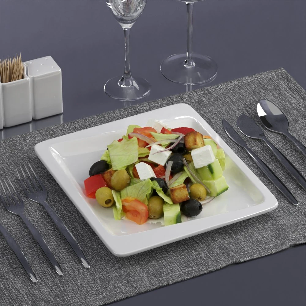 salad 0023 3D Model .c4d .max .obj .3ds .fbx .stl .blend 