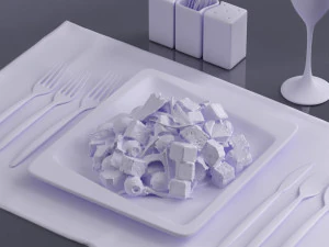 salad 0023 3D Model