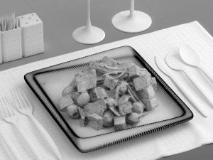 salad 0023 3D Model