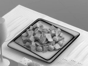 salad 0023 3D Model
