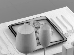 salad 0023 3D Model