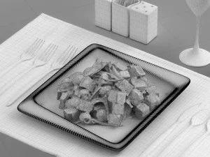 salad 0023 3D Model