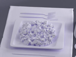 샐러드 0024 3D 모델