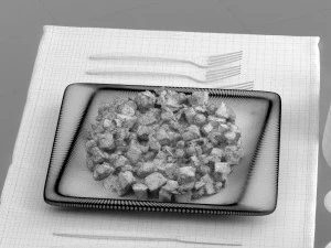 샐러드 0024 3D 모델