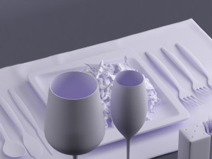 food 0025 3d print ready Modello di stampa 3D