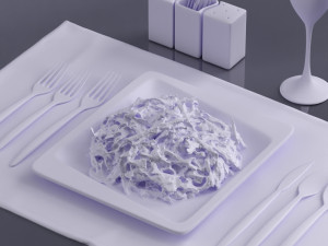 food 0025 3d print ready Modello di stampa 3D
