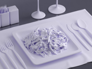 food 0025 3d print ready Modello di stampa 3D