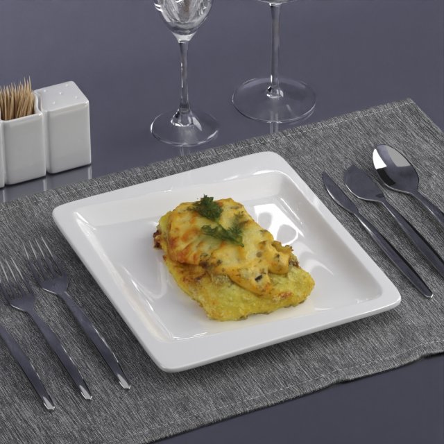 food 0026 Modelo 3D .c4d .max .obj .3ds .fbx .stl .blend 