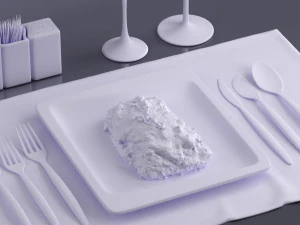 food 0026 3D Model