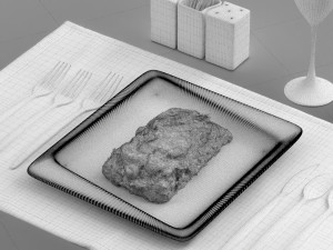 food 0026 3d print ready 3D 打印模型