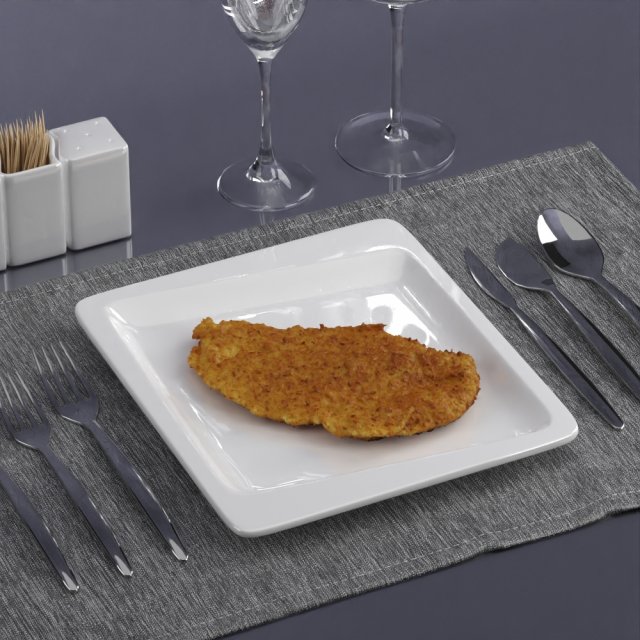 food 0027 Model 3D .c4d .max .obj .3ds .fbx .stl .blend 