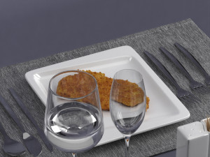 food 0027 Model 3D