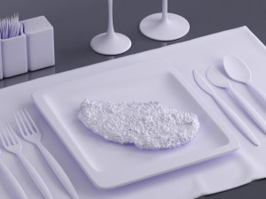 food 0027 Model 3D