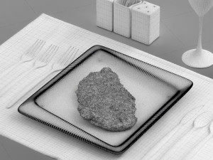 food 0027 Model 3D