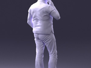 man in green t shirt 0041 3d print ready Modèles 3D en vedette