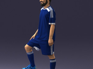 soccer player 0046 3D Model