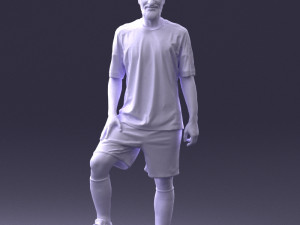 soccer player 0046 3D Model