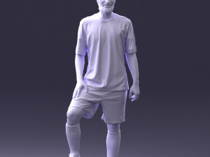 soccer player 0046 3D Model
