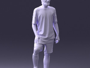soccer player 0046 3D Model