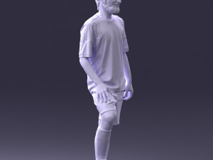 soccer player 0046 3D Model