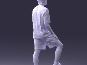 soccer player 0046 3D Model