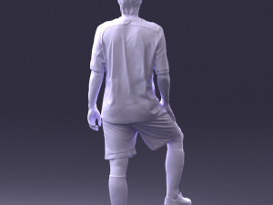 soccer player 0046 3D Model
