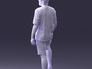 soccer player 0046 3D Model