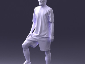 soccer player 0046 3D Model