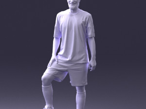 soccer player 0046 3D Model