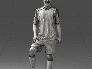 soccer player 0046 3D Model