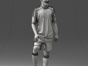 soccer player 0046 3D Model