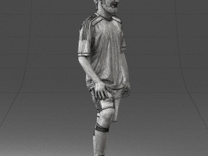 soccer player 0046 3D Model