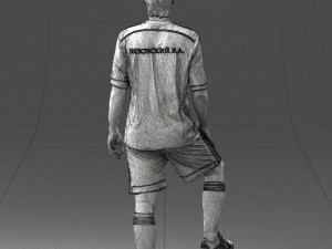 soccer player 0046 3D Model