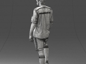 soccer player 0046 3D Model