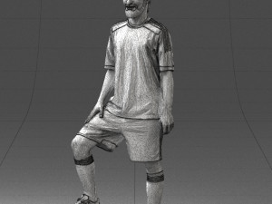 soccer player 0046 3D Model