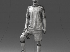 soccer player 0046 3D Model