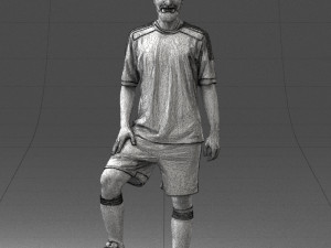 soccer player 0046 3D Model
