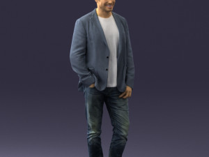 man in jeans 0048 3d print ready 3D Print Model