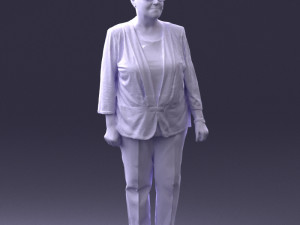 old woman 0050 3d print ready 3D Print Model