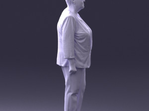old woman 0050 3d print ready 3D Print Model