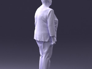 old woman 0050 3d print ready 3D Print Model